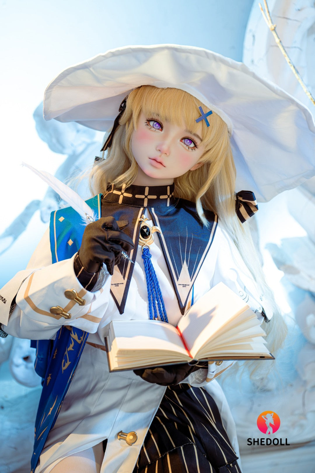 Phoebe Sex doll (SHEDOLL 152cm A-cup #SH189 2.0 TPE+silicone)