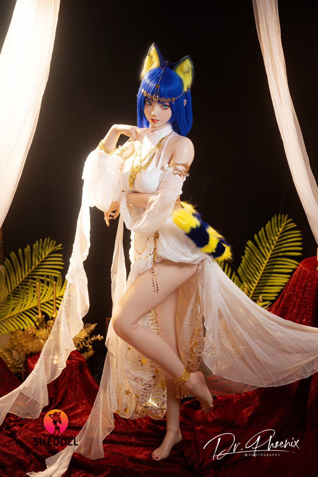 Ankha Sex doll (SHEDOLL 168cm d-cup #SH192 2.0 silicone)