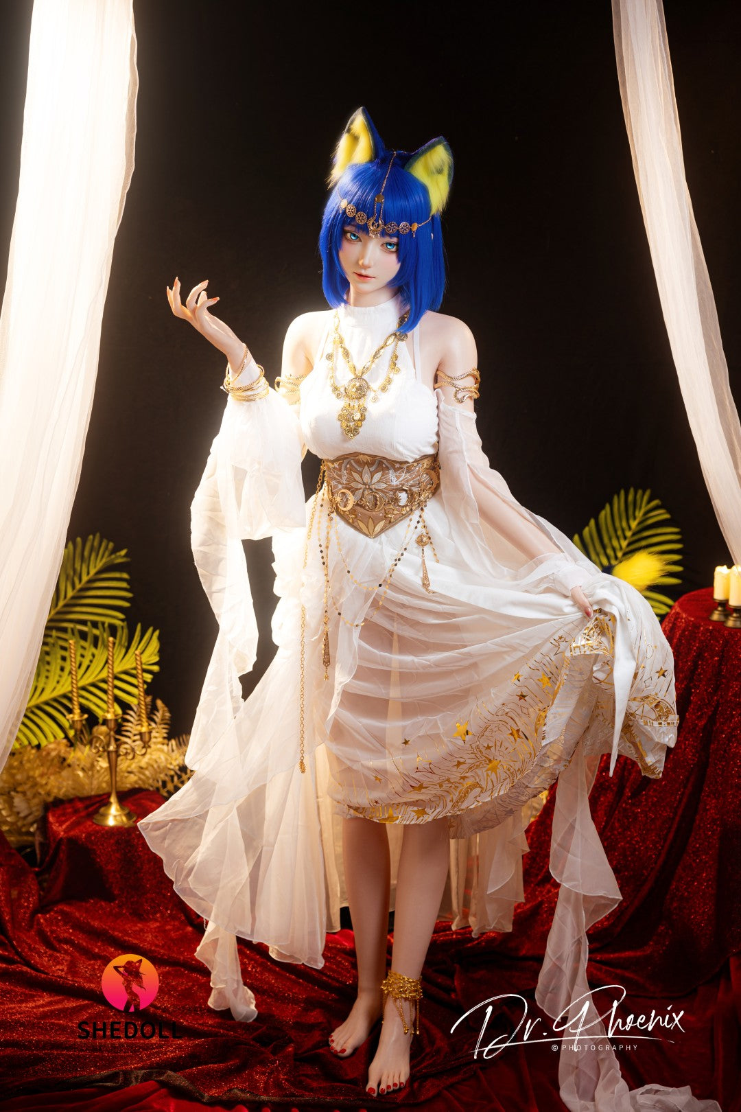 Ankha Sex doll (SHEDOLL 168cm D-cup #SH192 2.0 silicone)