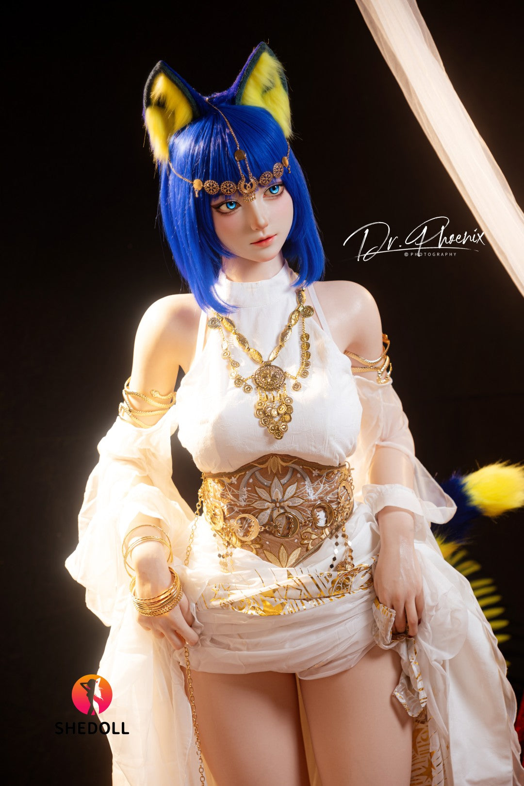 Ankha Sex doll (SHEDOLL 168cm D-cup #SH192 2.0 silicone)