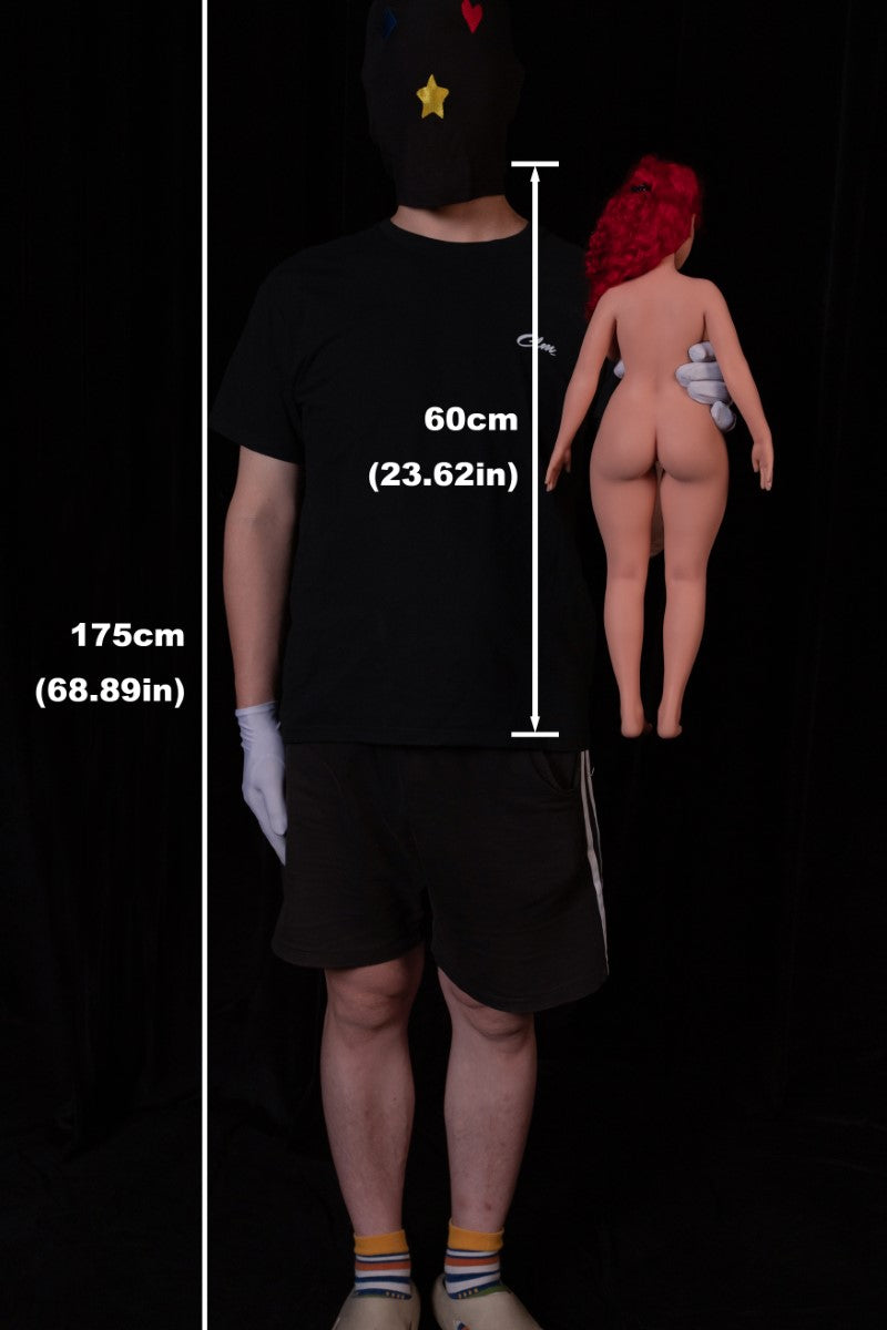 Hedy Sex doll (Climax Doll Mini 60cm C-cup silicone)