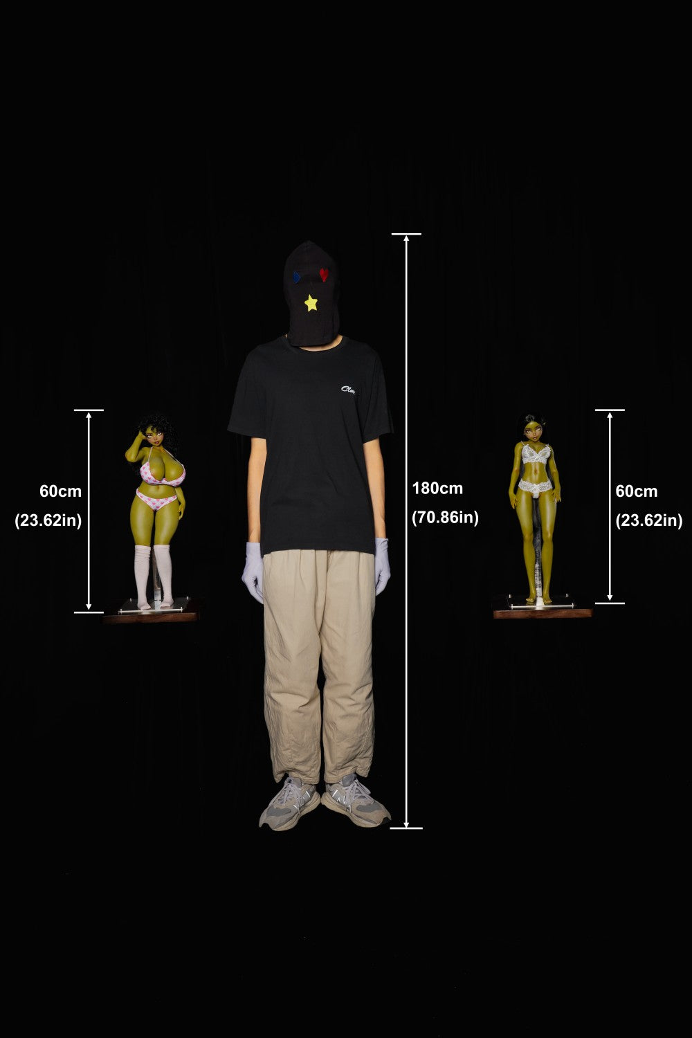 Honey Sex doll (Climax Doll Mini 60cm J-cup silicone)