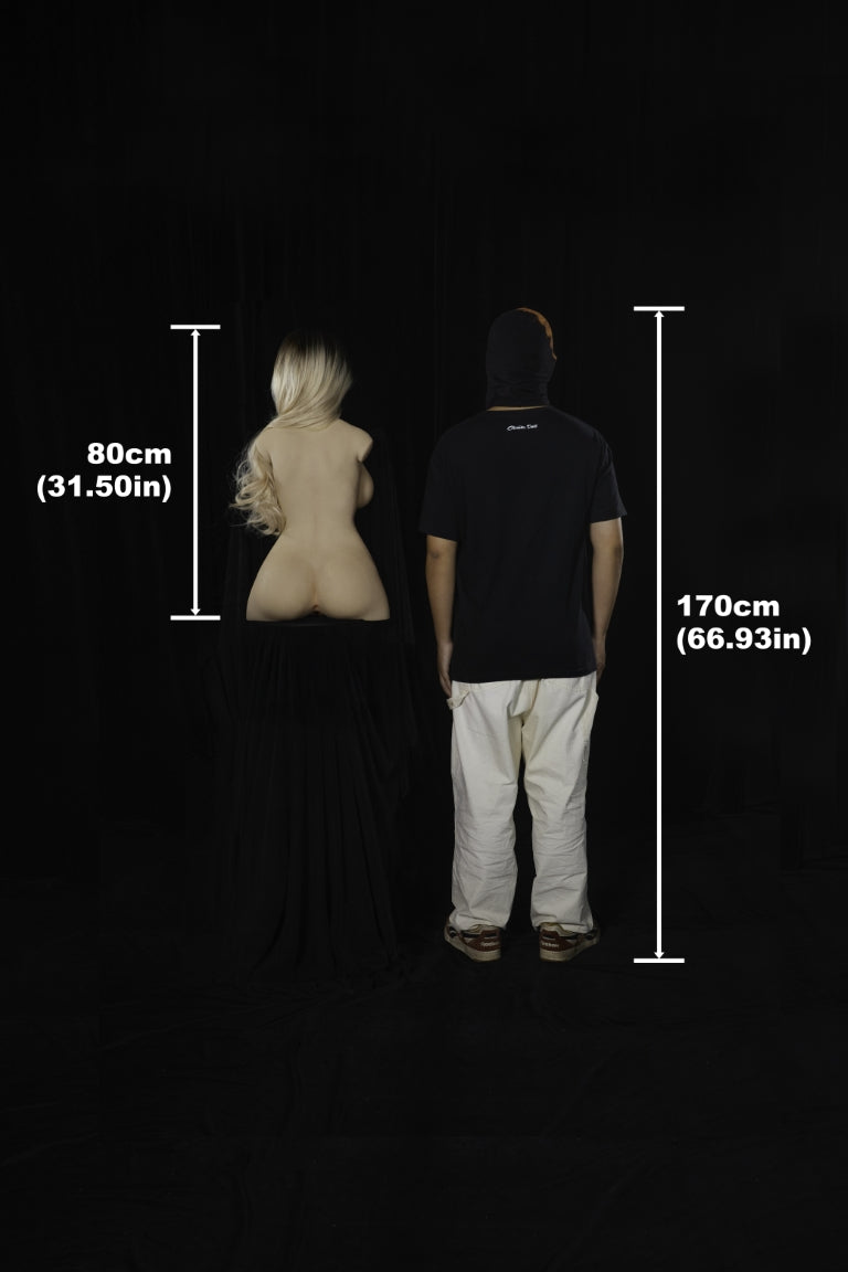 Miko Torso Sex doll (Climax Doll ULW 80cm E-cup silicone)