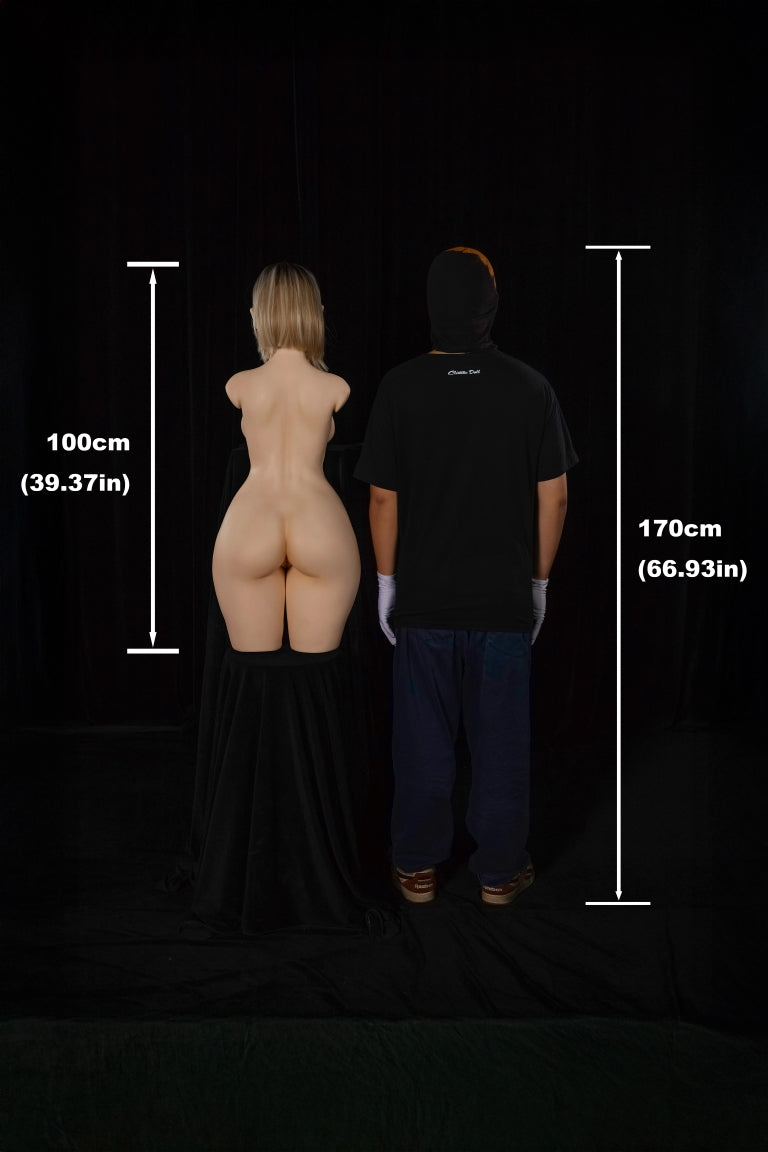 Eydis Torso Sex doll (Climax Doll ULW 80cm E-cup silicone)