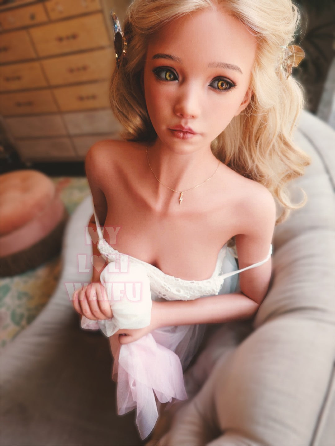 Tina Sex doll (My Loli Waifu 148cm b-cup #75 silicone)