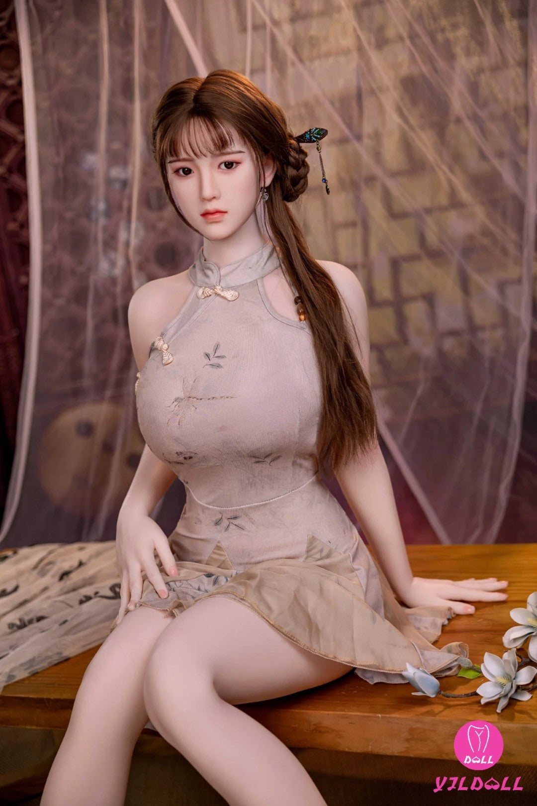 Emmy Sex doll (YJL Doll 165cm D-cup #396 TPE+silicone)