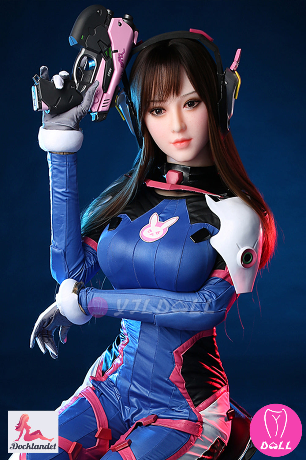 Yoko d.va sex doll (YJL Doll 155cm c-cup #825 TPE+silicone) EXPRESS