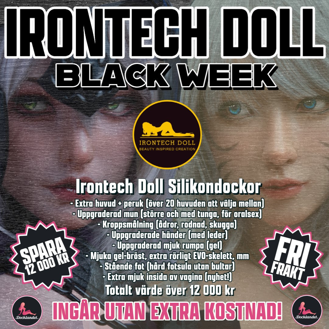 Irontech Doll rea! Just nu ingår flera uppgraderingar vid köp av en Irontech Doll hos Docklandet! Spara över 10 000 kr!