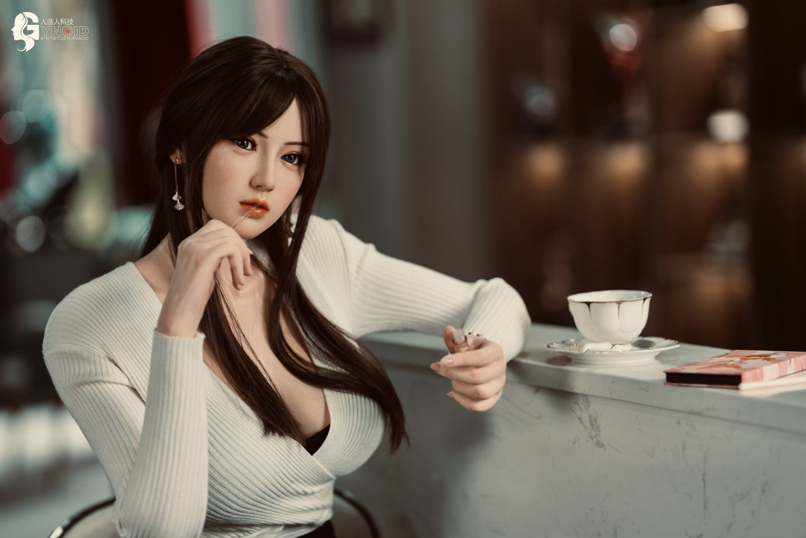 Sex doll Leyla Model 19R Deluxe (Gynoid Doll 168cm F-cup silicone)