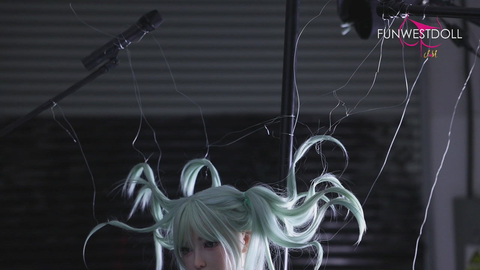 Hatsune Miko Sex doll (FunWest Doll 159cm A-cup #041S silicone)