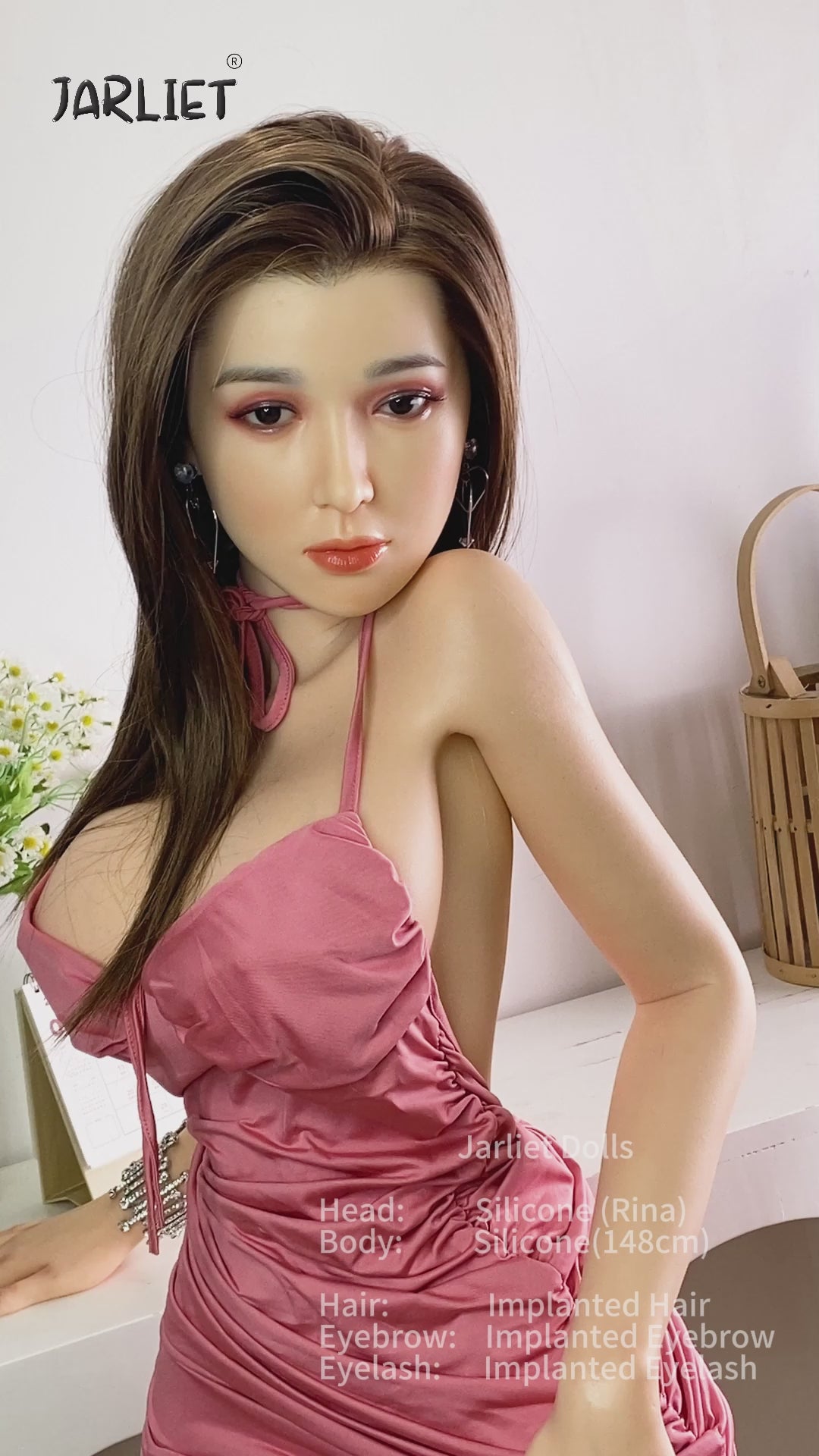 Rina Sex doll (Jarliet 148cm e-cup silicone)