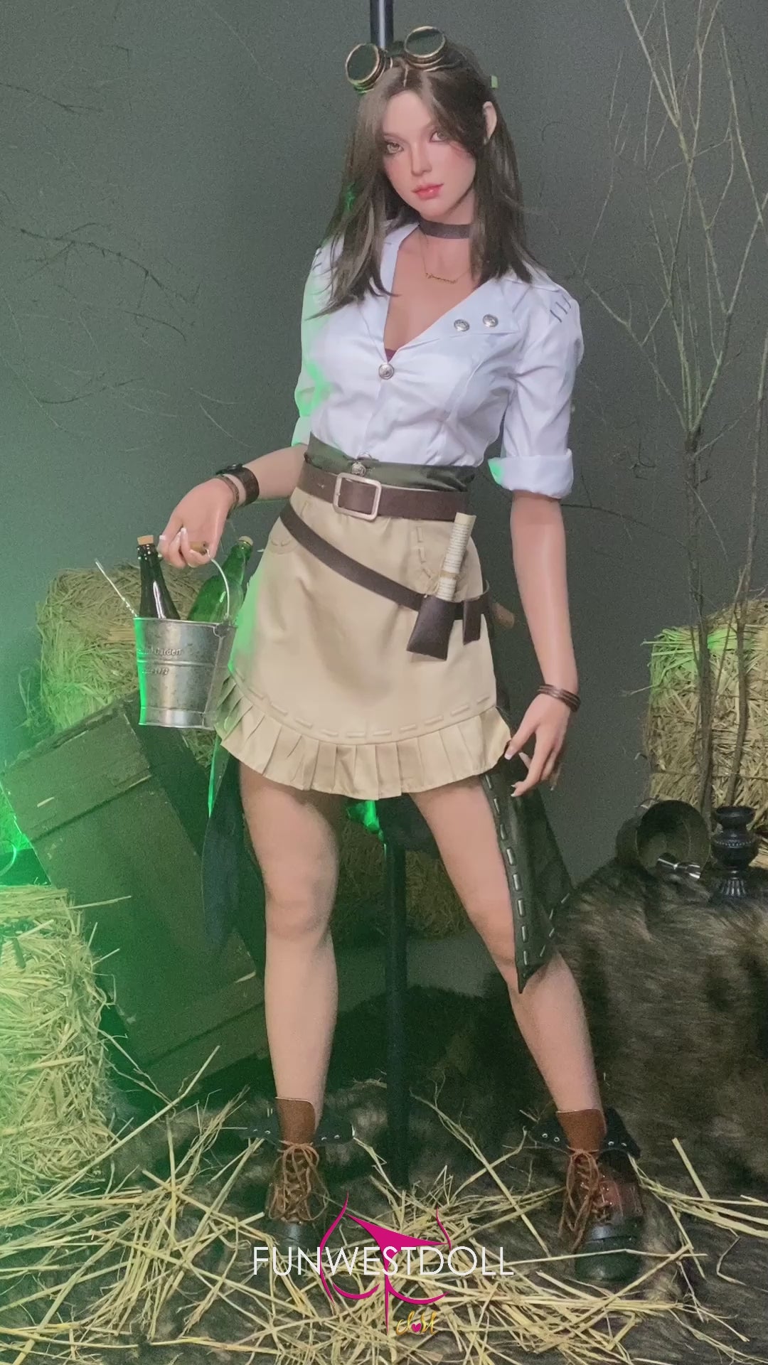 Lexie Sex doll (FunWest Doll 168cm D-cup #026S RST silicone) EXPRESS