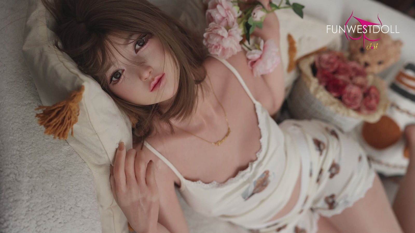 Amy Sex doll (FunWest Doll 159cm A-cup #041S silicone)