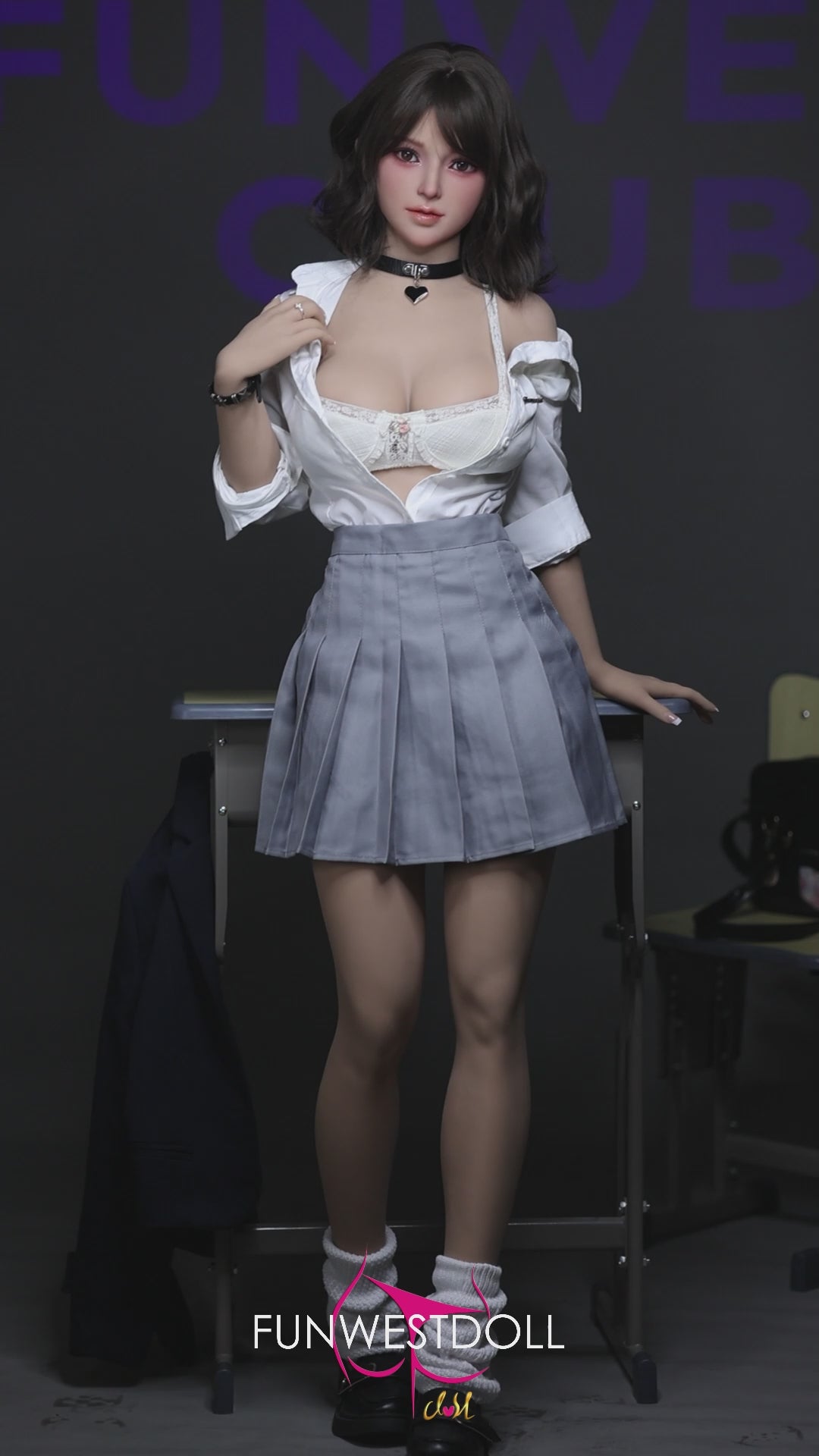 Alice Sex doll (FunWest Doll 155cm f-cup #038 S-TPE) EXPRESS