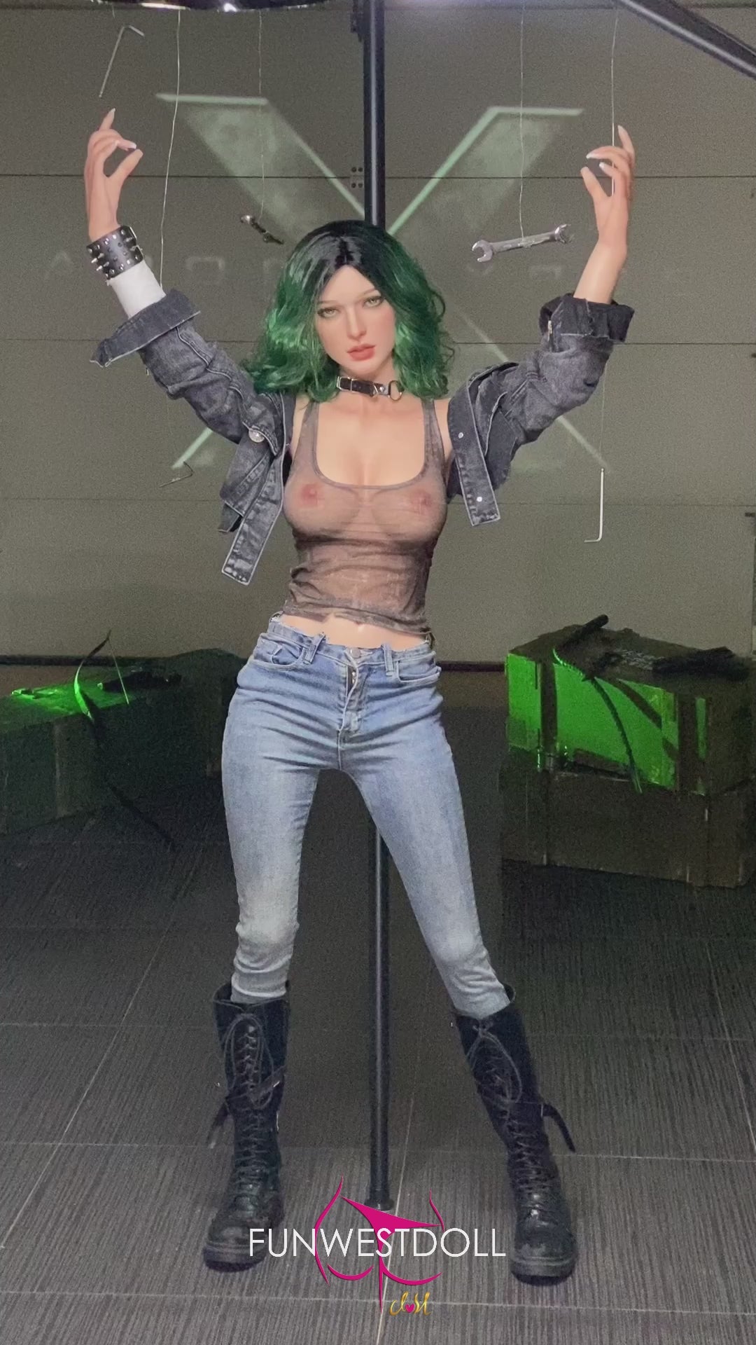 Alexa Sex doll (FunWest Doll 157cm D-cup #045S silicone)