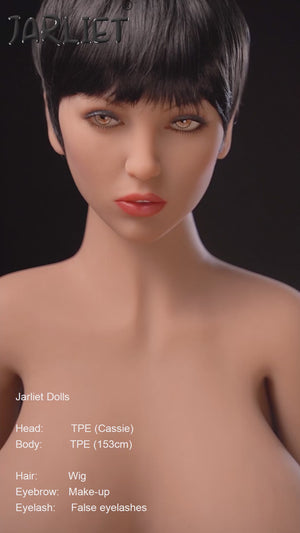 Cassie sex doll (Jarli 153cm k-cup Tpe)