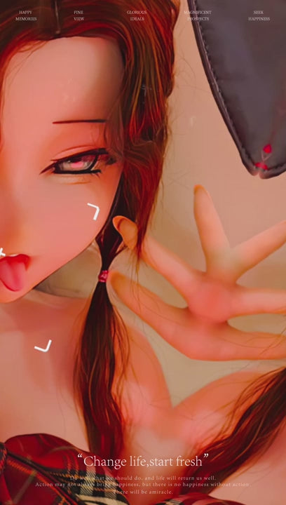 Iwata Mitsuki Sex doll (Elsa Babe 144cm #AHR008 silicone)