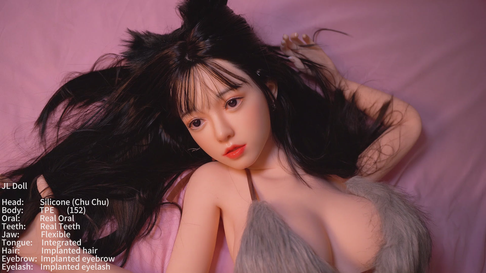 Chu Sex doll (Jarliet 152cm D-cup TPE+silicone)