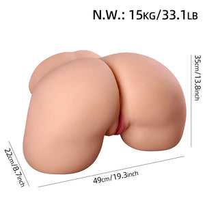 Butt extra large curvy (EL-Doll Hip 124cm TPE) EXPRESS