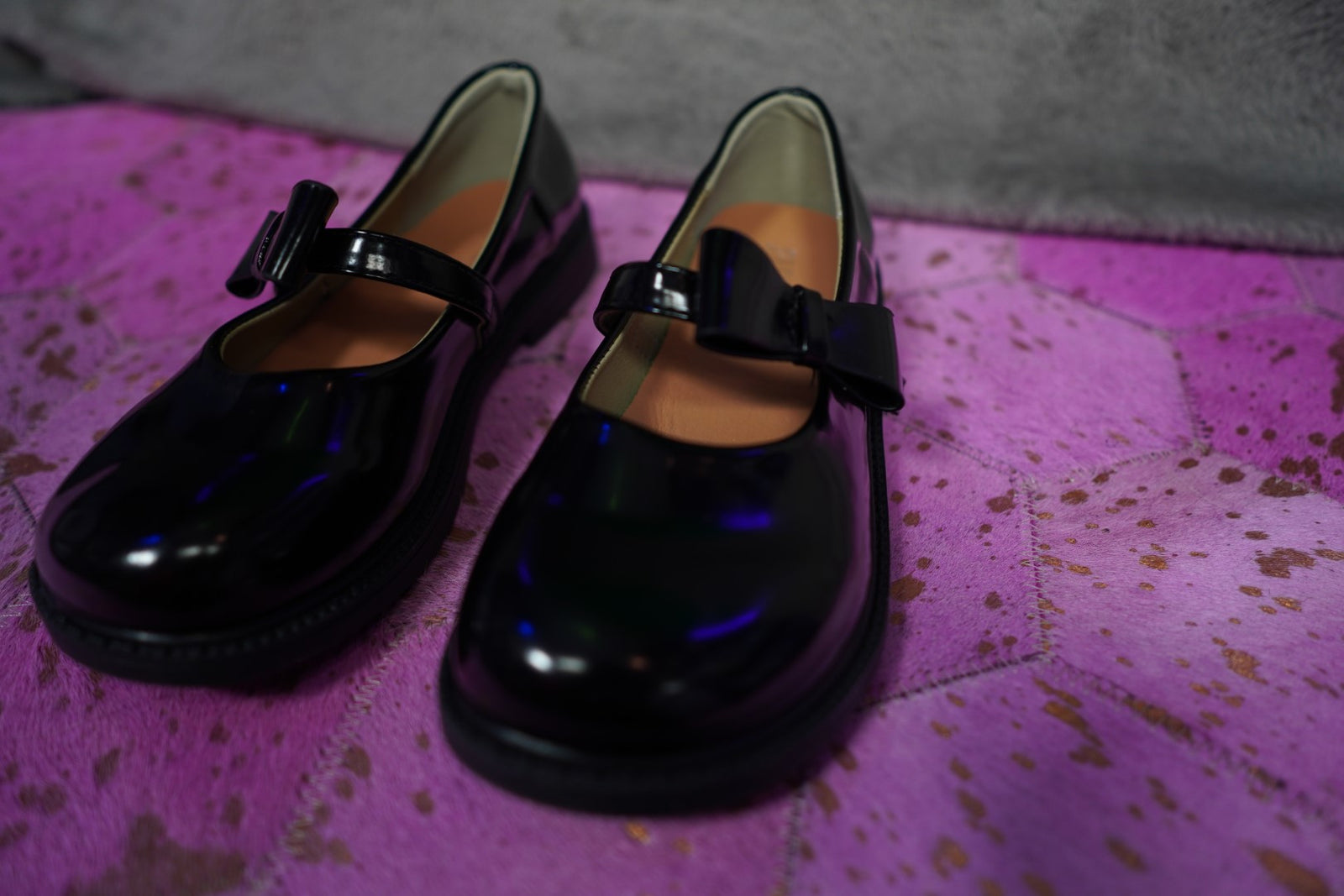 Shoes for sex doll (black, varnish)