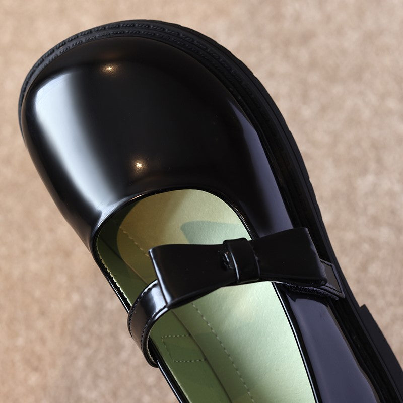 Shoes for sex doll (black, varnish)