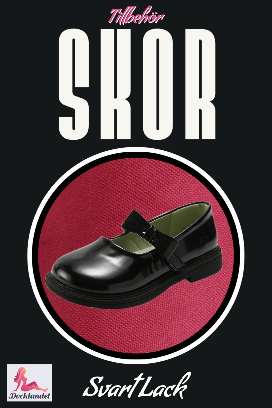 Black shoes (paint) | For sex doll | Docklandet Black shoes (paint) | For sex doll | Docklandet