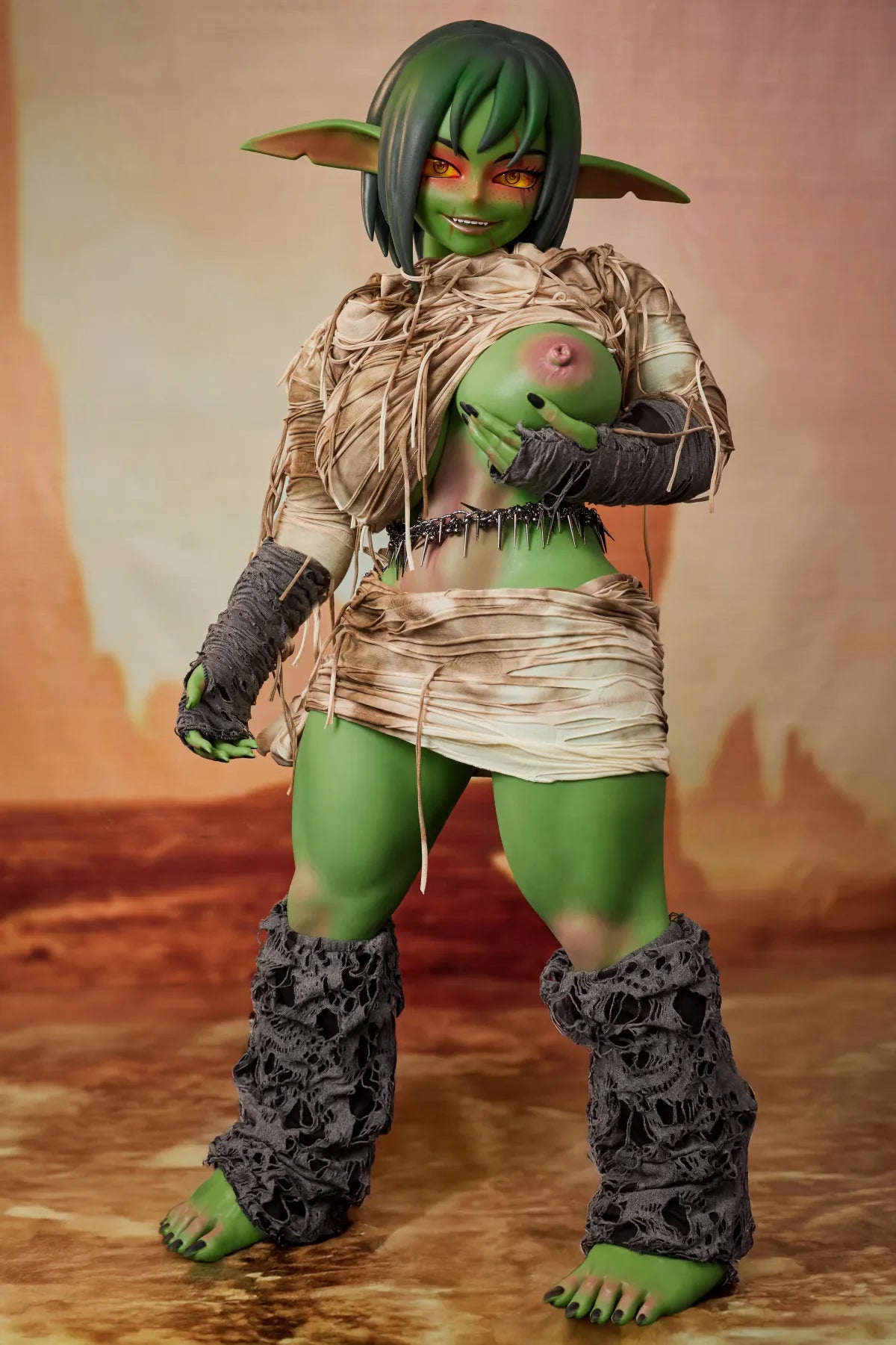 Barza Orc Sex doll (Climax Doll Ultra 120cm J-cup silicone)