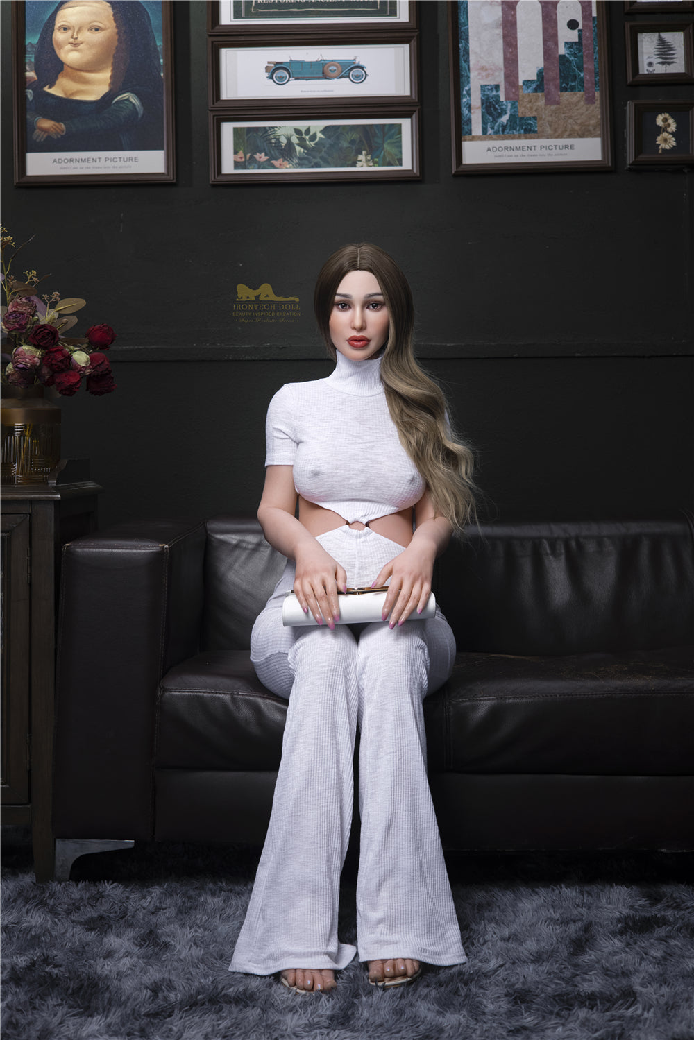 Pearl pregnant Sex doll (Irontech Doll 158cm D-cup S19 silicone)