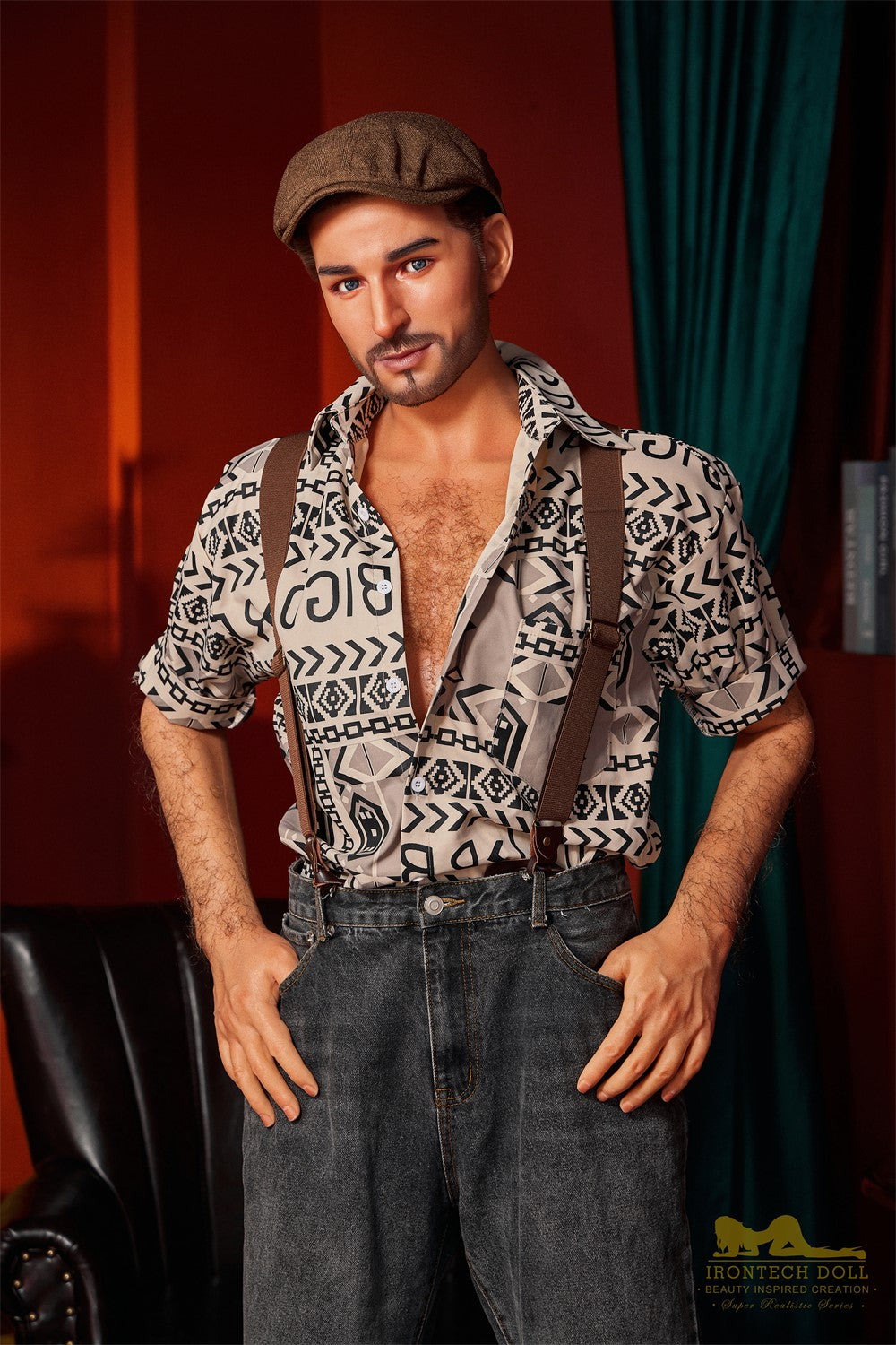 Antonio male Sex doll (Irontech Doll 170cm m3 silicone)