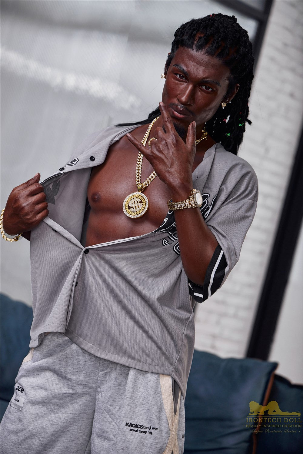 Bill Male Sex doll (Irontech Doll 170cm M7 silicone)