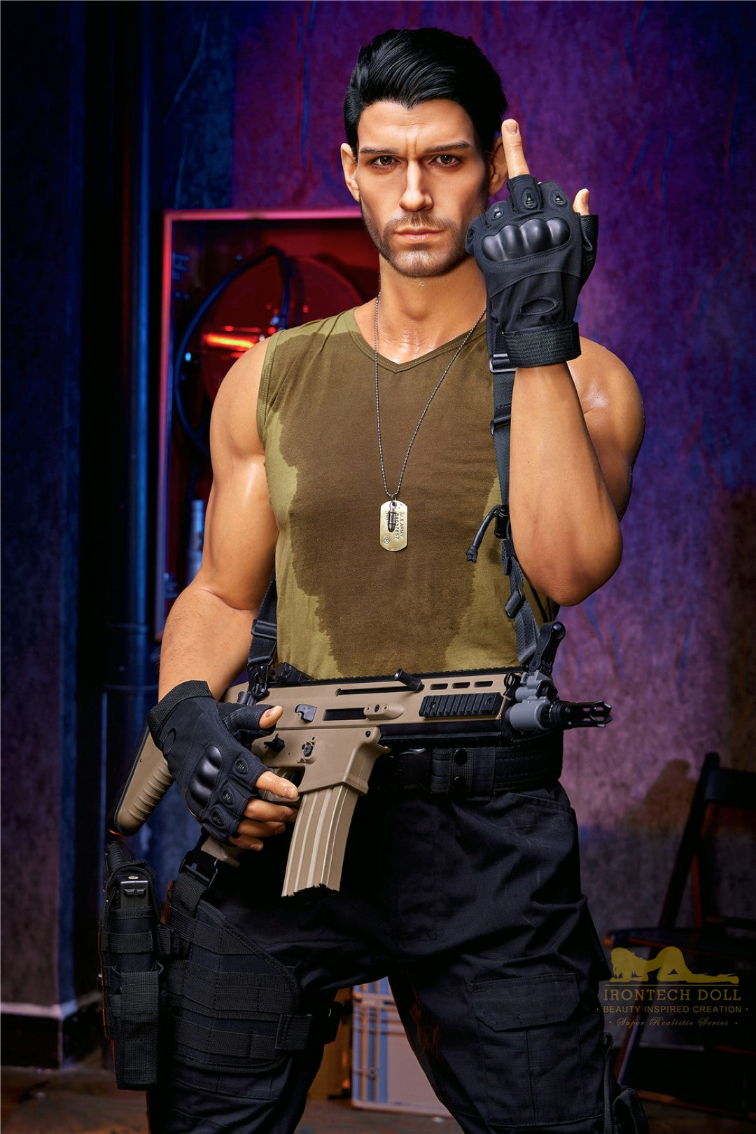 Thomas male Sex doll (Irontech Doll 176cm M5 silicone)