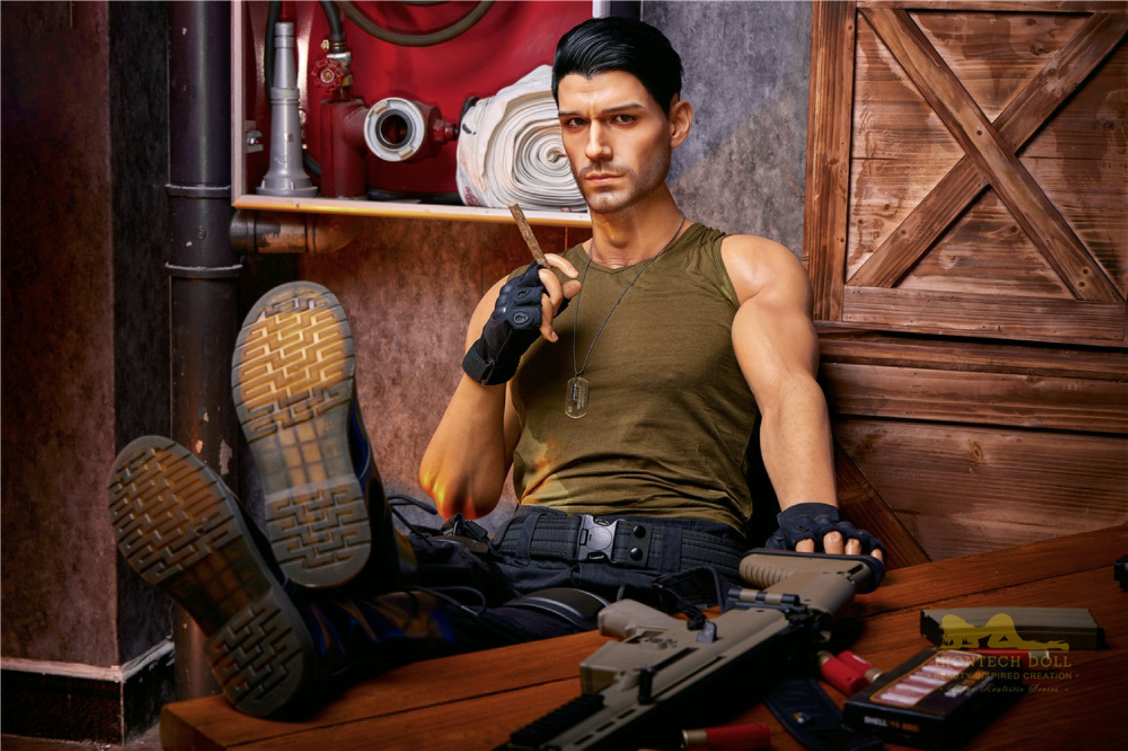 Thomas male Sex doll (Irontech Doll 176cm M5 silicone)