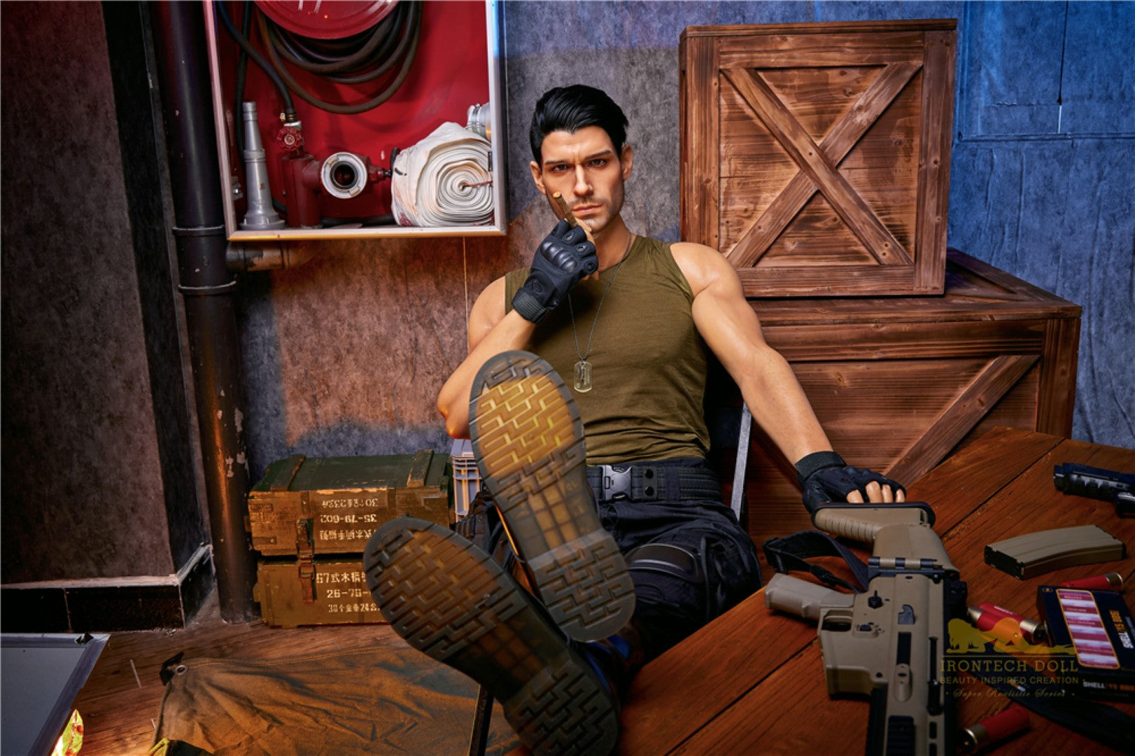 Thomas male Sex doll (Irontech Doll 176cm M5 silicone)