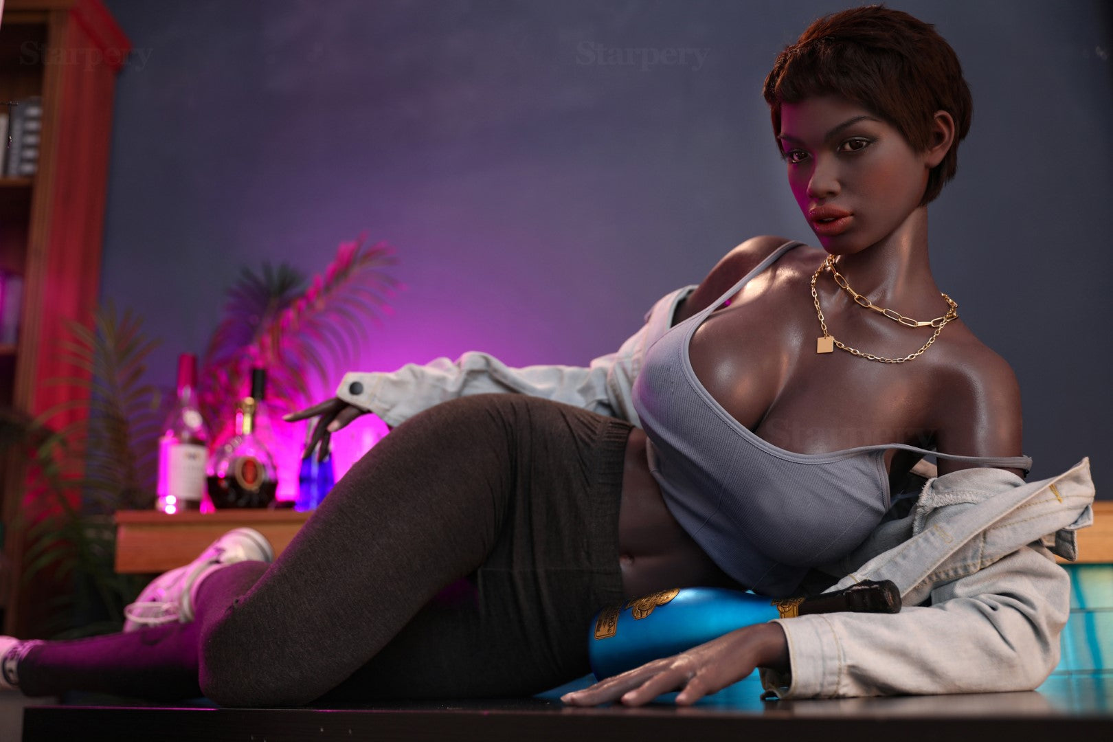 Keisha Sex doll (Starpery 174cm g-cup TPE+silicone)