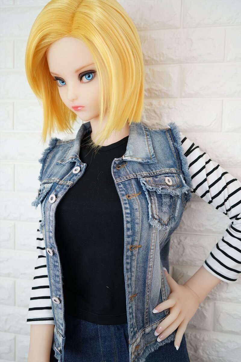 Lazuli Android 18 Sex doll (Irokebijin 140cm e-cup TPE/silicone)