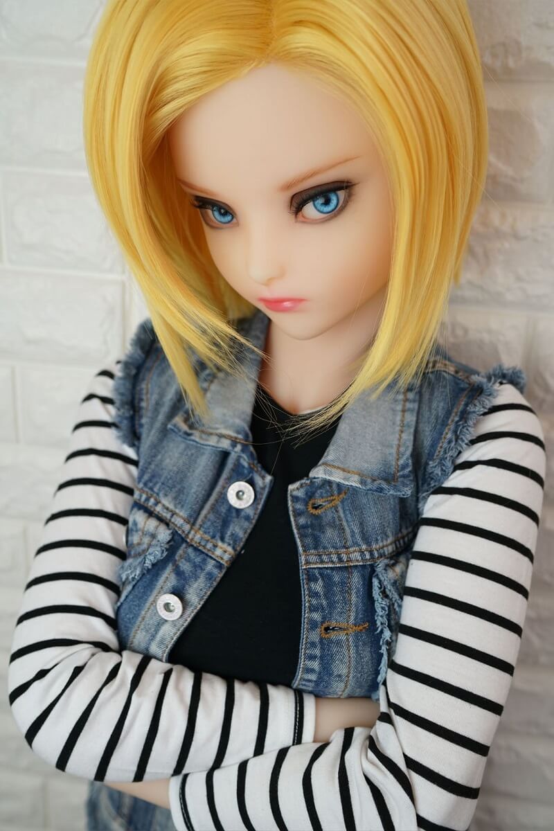 Lazuli Android 18 Sex doll (Irokebijin 140cm e-cup TPE/silicone)